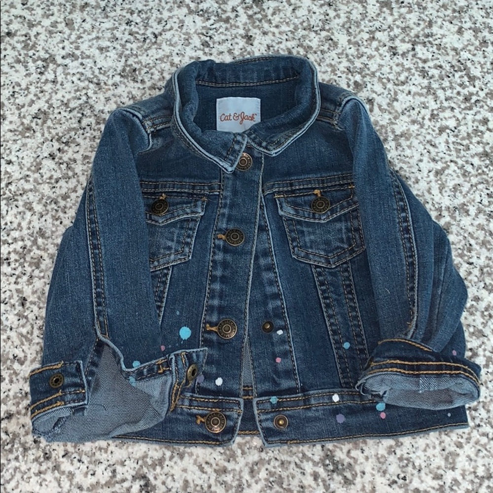 Car & jack baby jean jacket